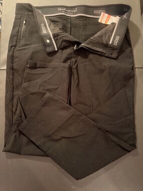 Weatherproof Vintage Black Men’s Chinos - Performance Flex